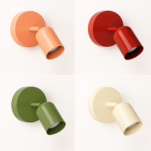 Minimalist Nordic macaron wall light for interior decoration - vue 2 sur 10