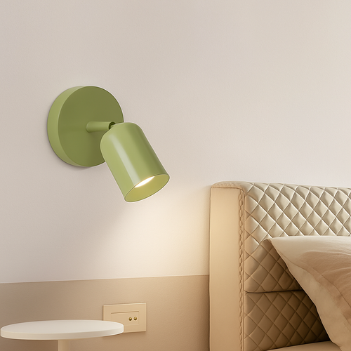 Minimalist Nordic macaron wall light for interior decoration - vue 5 sur 10