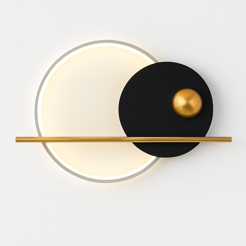 Creative nordic minimalist luxury wall light - vue 11 sur 14