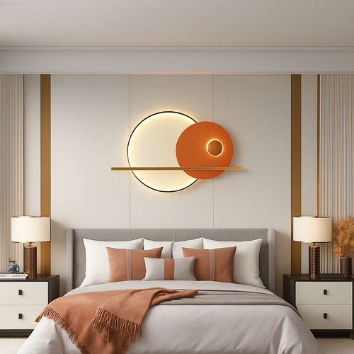 Creative nordic minimalist luxury wall light - vue 4 sur 14