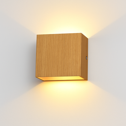 Modern 6w led indoor minimalist wall light for living room, bedroom, corridor, aluminium decorative sconce - vue 2 sur 9