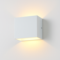 Modern 6w led indoor minimalist wall light for living room, bedroom, corridor, aluminium decorative sconce