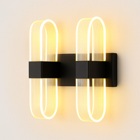 applique murale moderne en acrylique design nordique led décorative