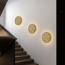 Applique murale moderne LED circulaire style carrelage Ezra