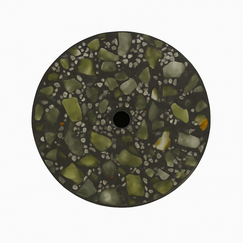 Applique murale moderne LED circulaire style carrelage Ezra