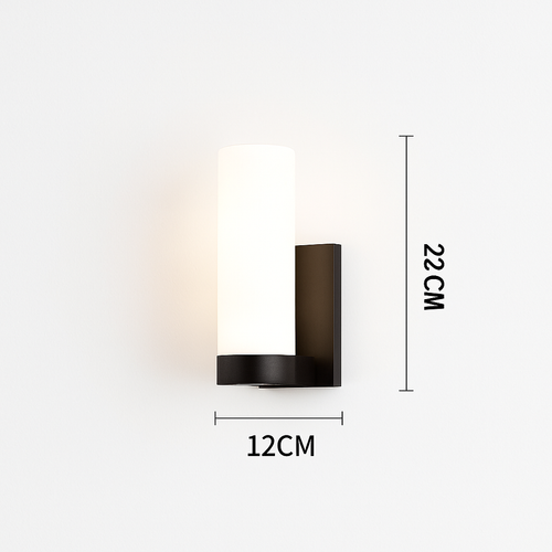 Applique murale moderne LED en verre Markle