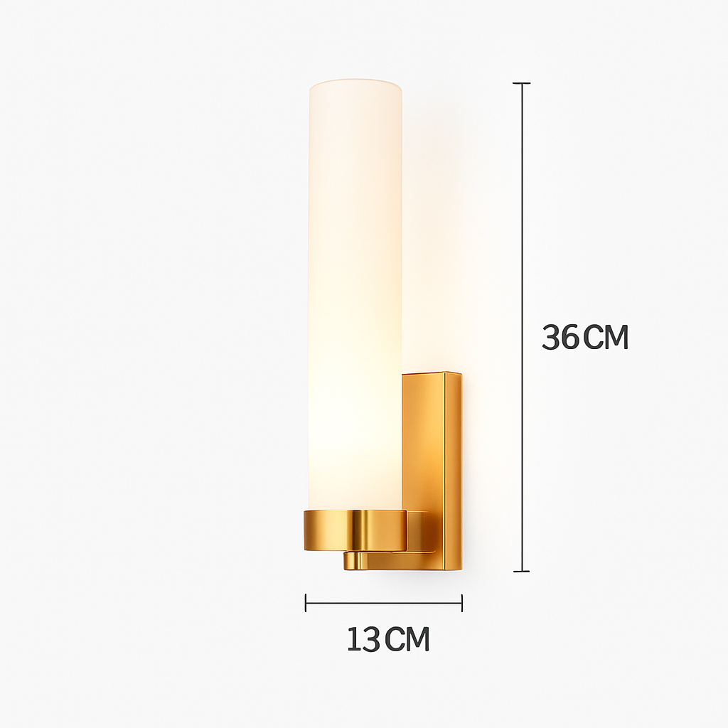 Applique murale moderne LED en verre Markle - vue 10 sur 12
