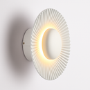 Applique murale moderne LED forme de soleil métallique Hasna