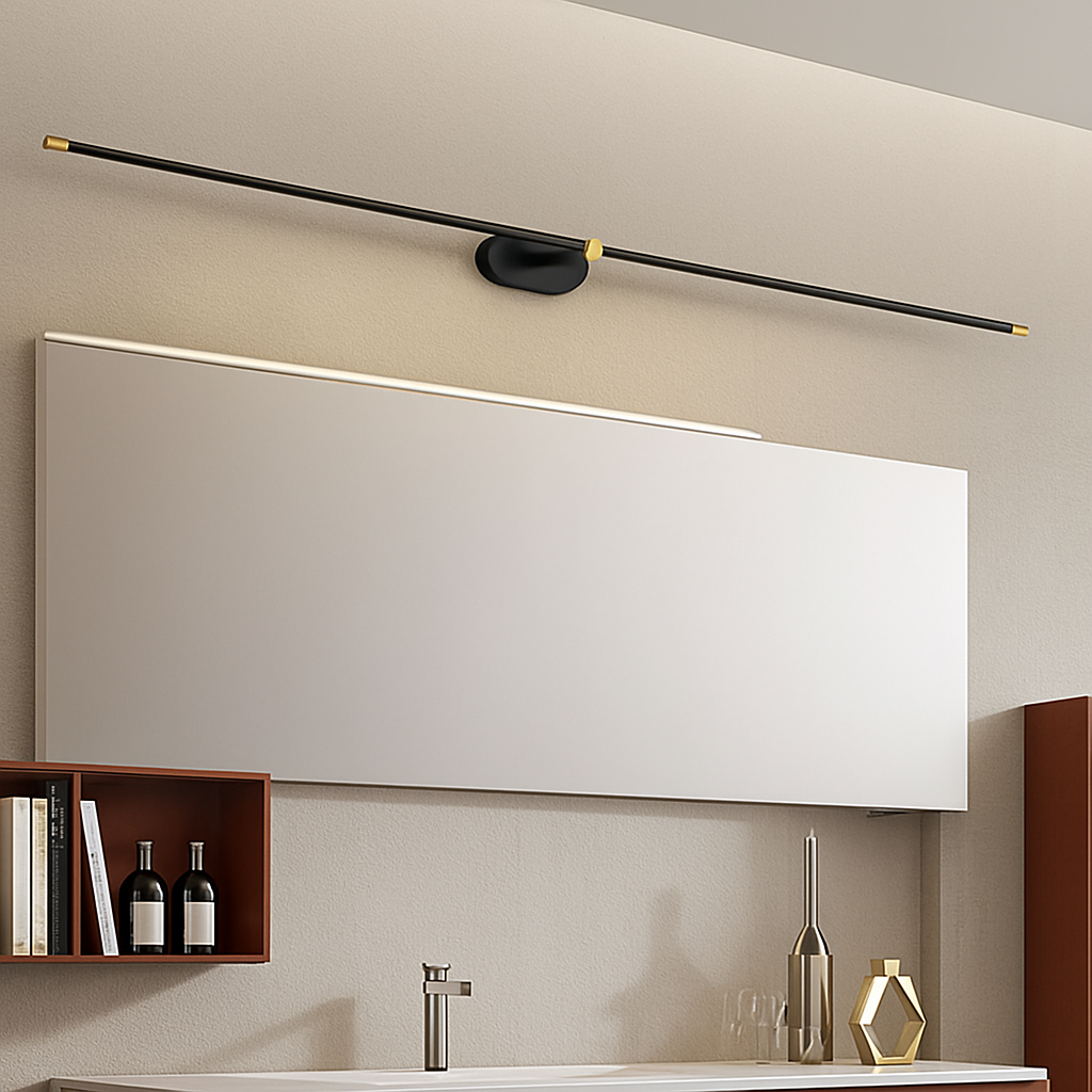 applique murale moderne à led pour décoration et maquillage - vue 5 sur 12