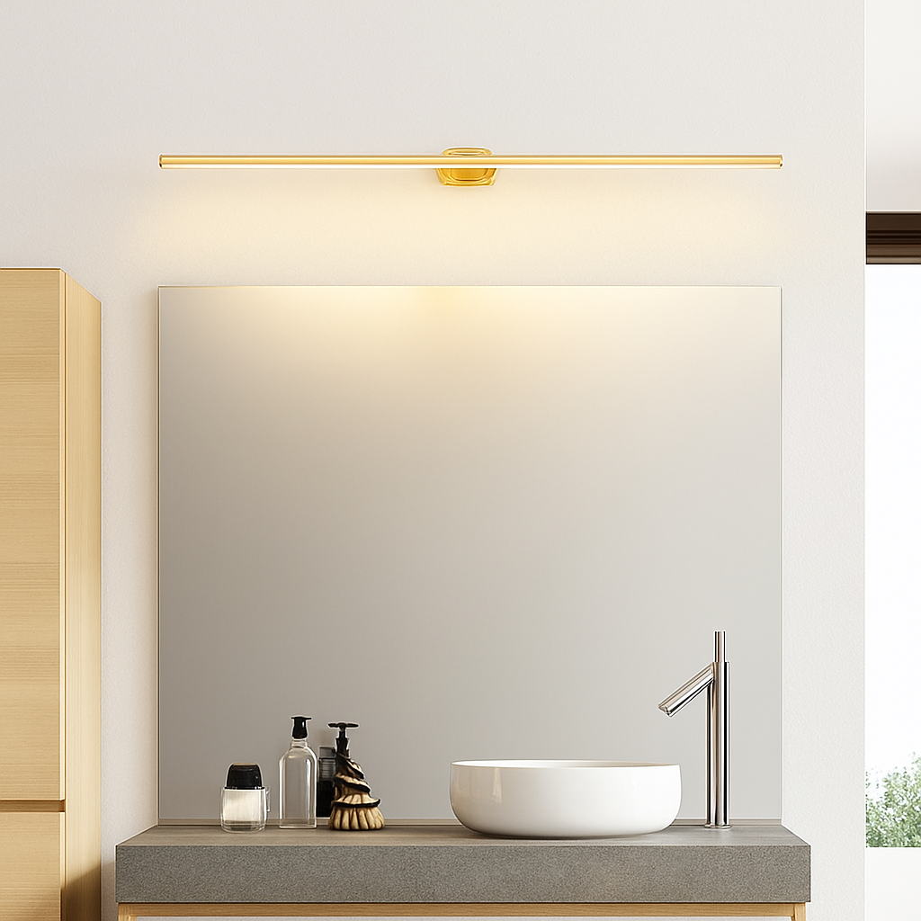 Applique murale moderne LED pour grand miroir Aleena - vue 8 sur 7