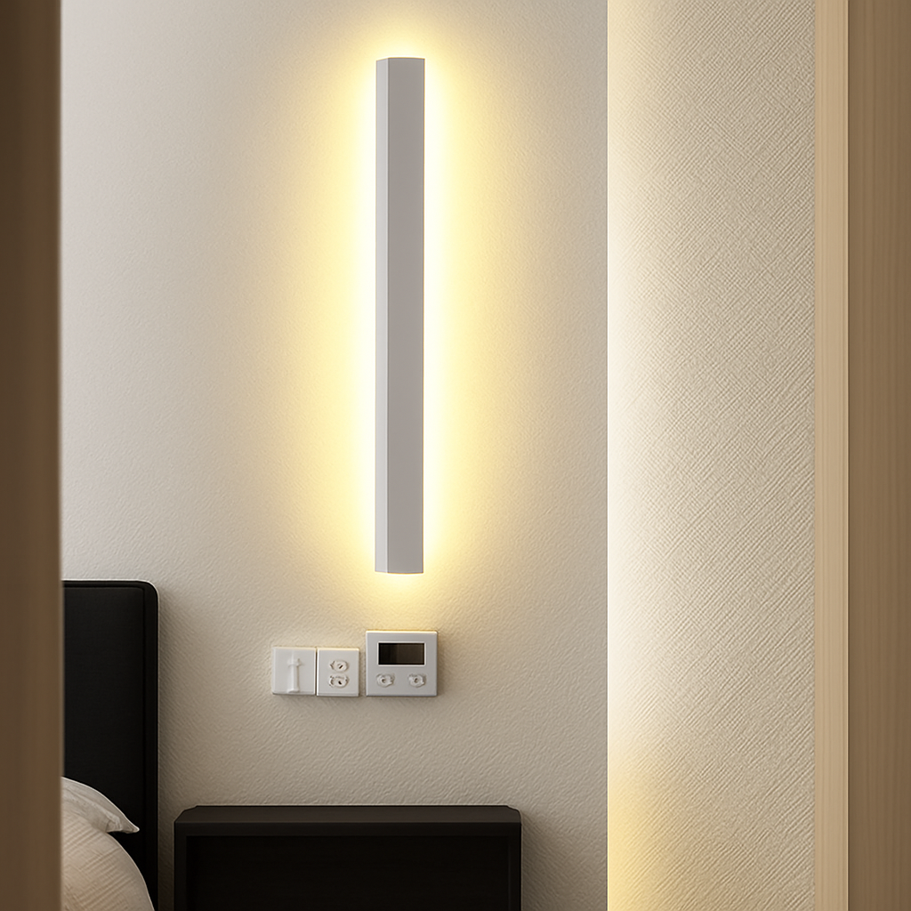 Modern nordic minimalist wall light luxury creative linear lamp - vue 5 sur 14