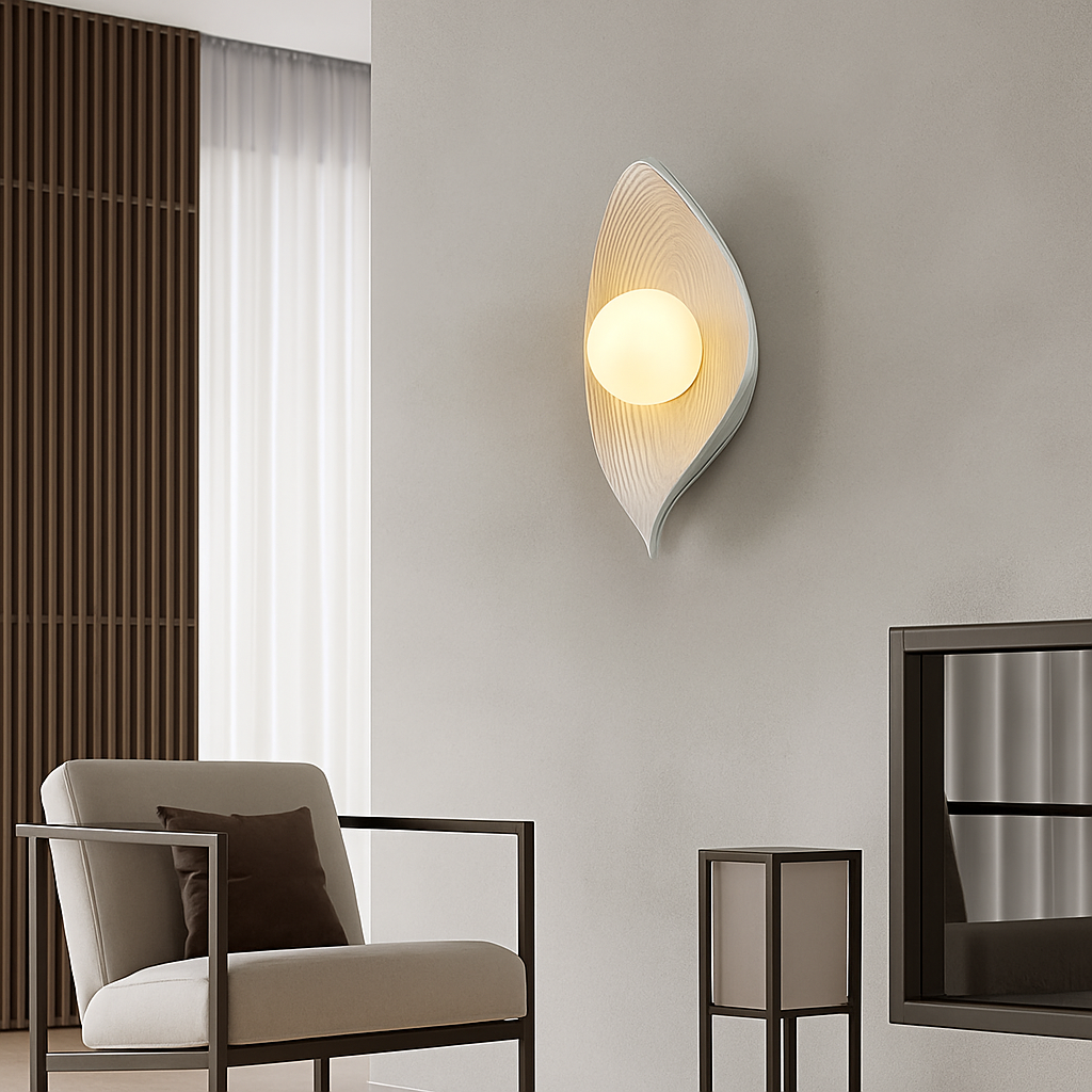 Modern nordic wall light for creative and minimalist interiors - vue 5 sur 9