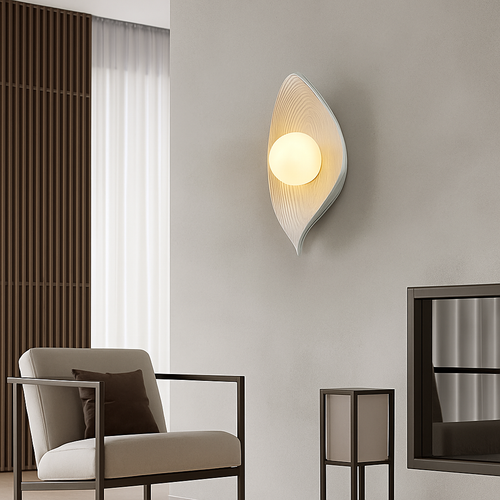 Modern nordic wall light for creative and minimalist interiors - vue 6 sur 9