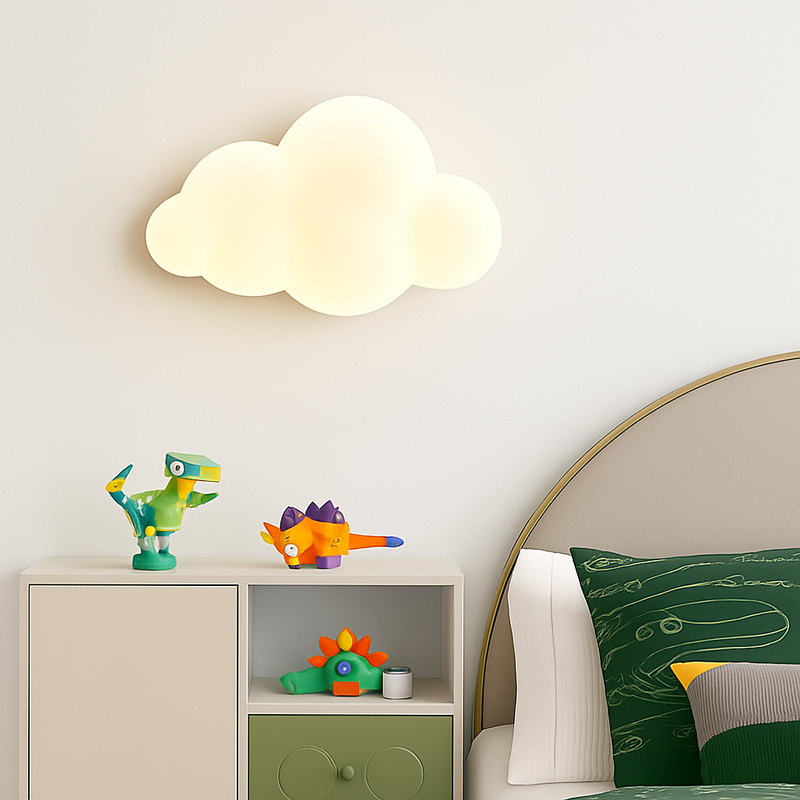 applique murale nuage et étoile pour chambre enfant