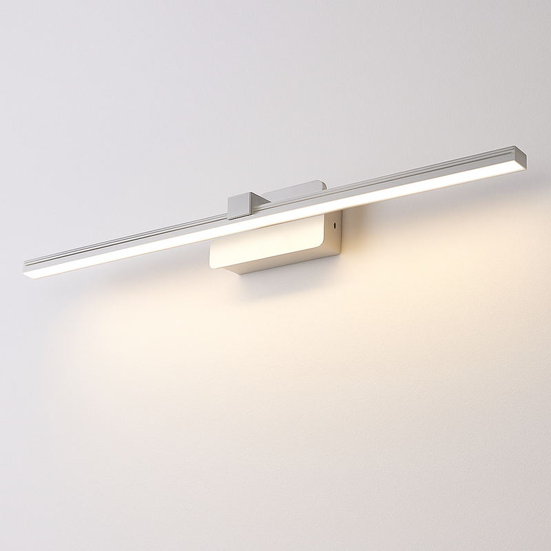 Applique murale pour miroir salle de bain barre en aluminium