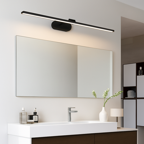 applique murale réglable 180 degrés pour miroir de toilette