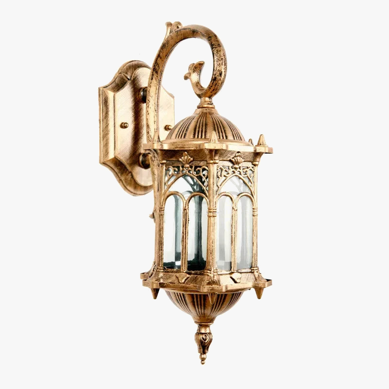 applique murale rétro d'extérieur étanche décorative pour villa wf1022