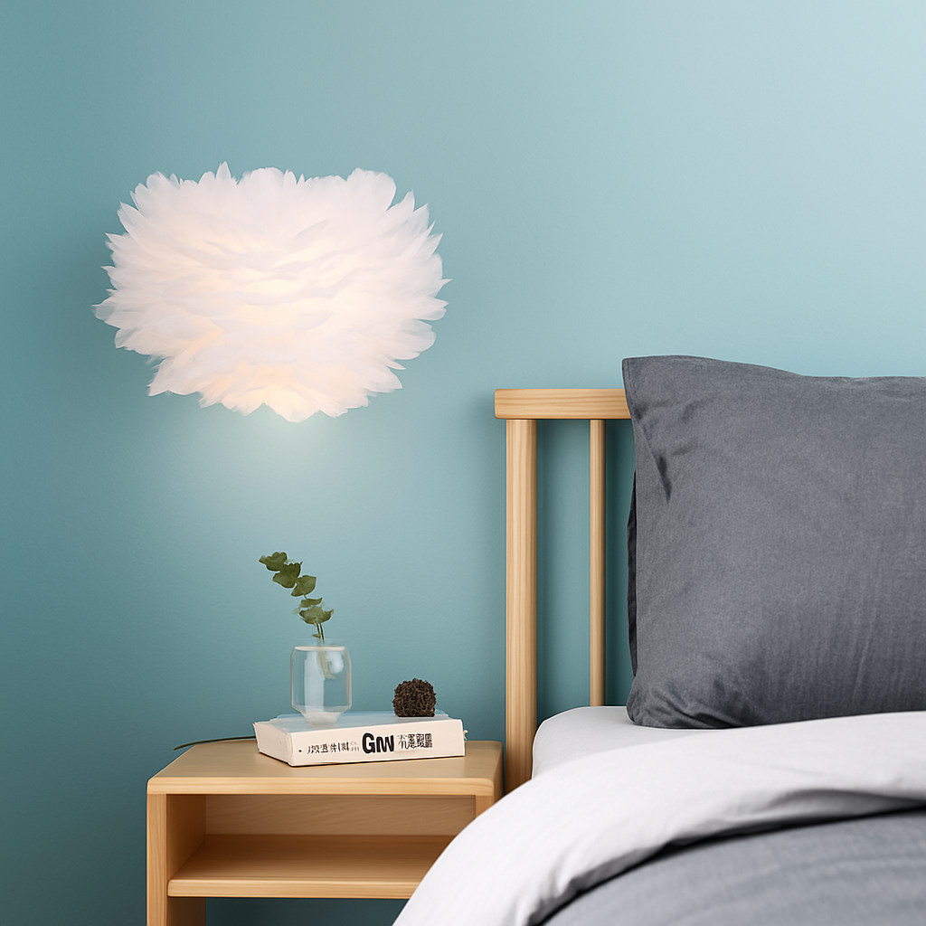 applique murale romantique légère pour décoration intérieure élégante - vue 4 sur 10