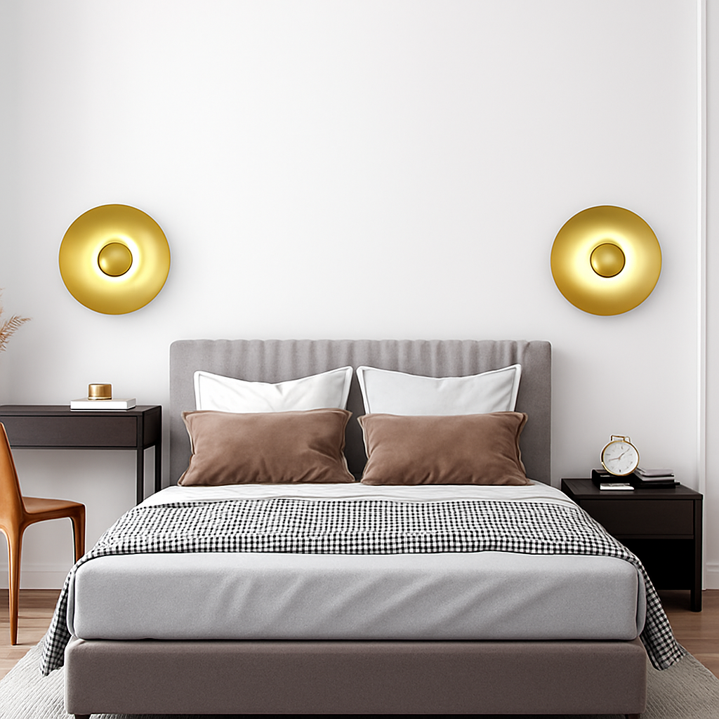 applique murale ronde décorative pour intérieur moderne - vue 5 sur 11