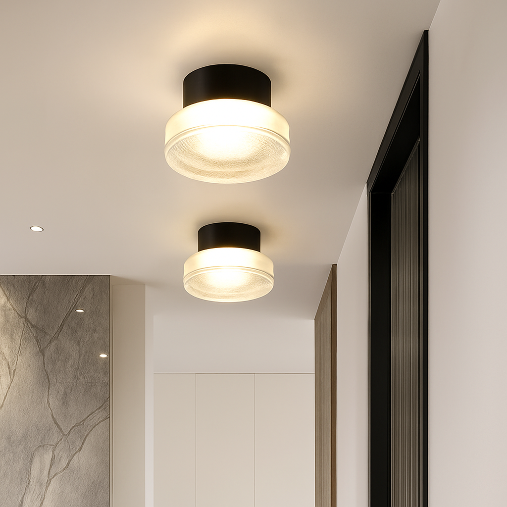 Applique murale ronde moderne LED salon allée couloir chambre salle de bains décoration de la maison éclairage intérieur - vue 5 sur 13