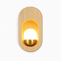 Applique murale scandinave LED avec oeuf lumineux Chaymae