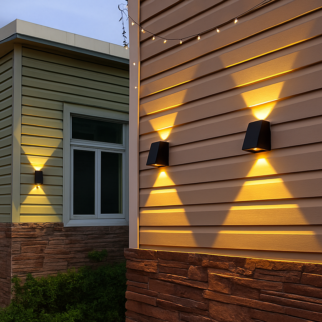 Applique murale solaire d'extérieur à LED - vue 4 sur 10