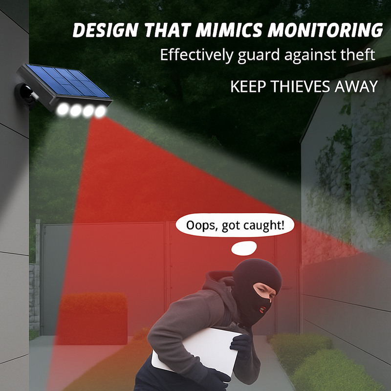 Applique murale solaire extérieure capteur de mouvement IP8 étanche LED de jardin lampe solaire projecteur pour jardin chemin rue