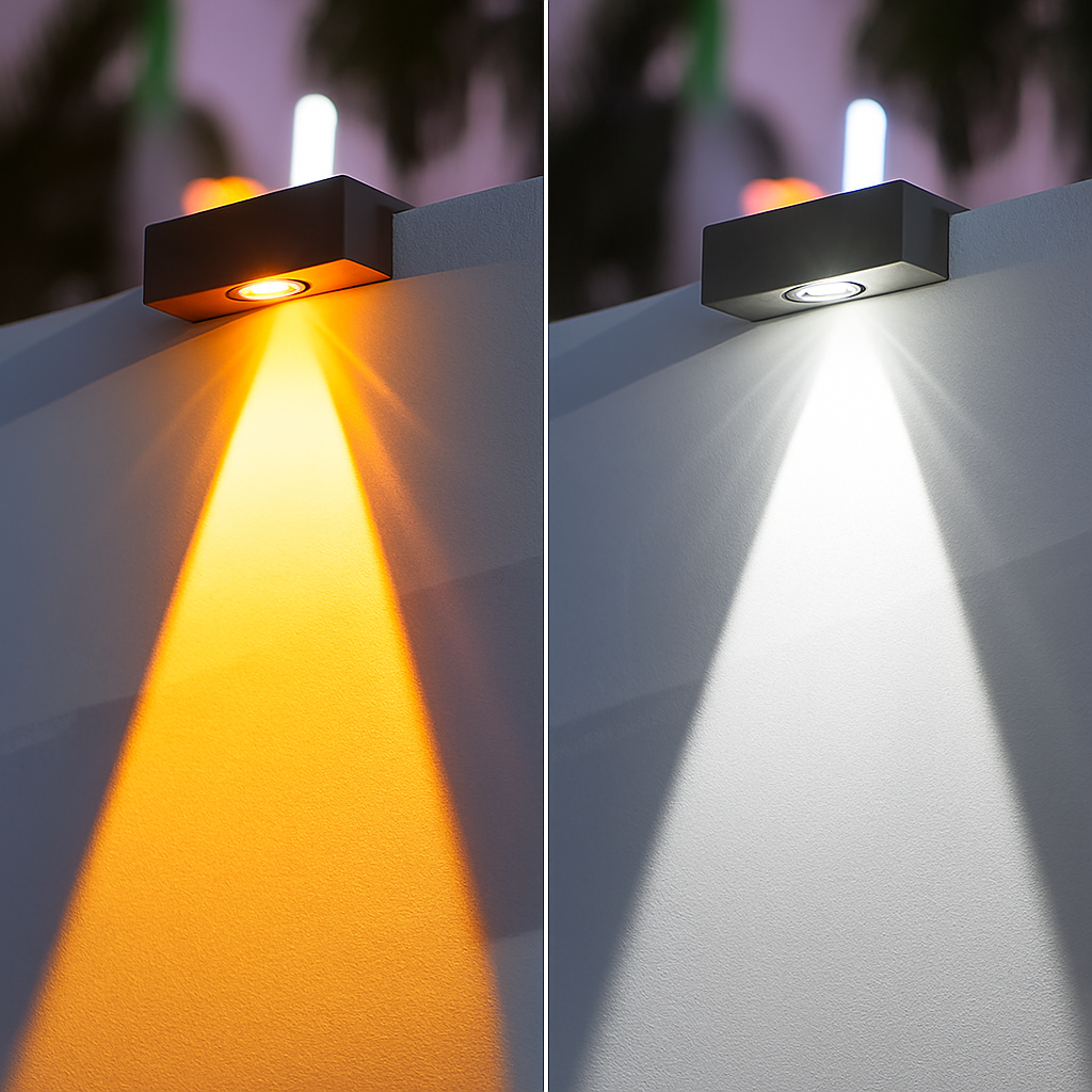 applique murale solaire led étanche pour extérieur jardin balcon patio - vue 11 sur 12
