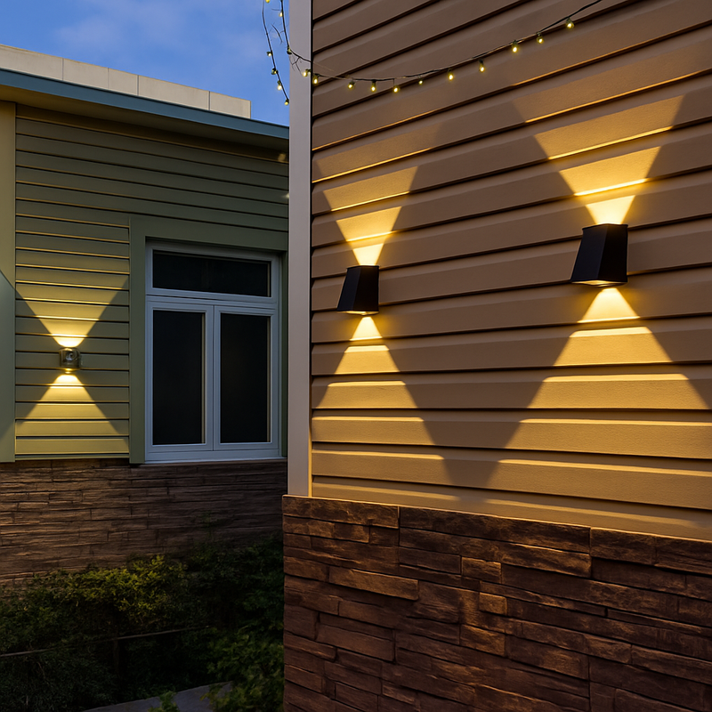 applique murale solaire pour jardin éclairage extérieur décoratif