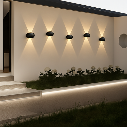 applique murale étanche pour intérieur et extérieur lumière chaude - vue 5 sur 5