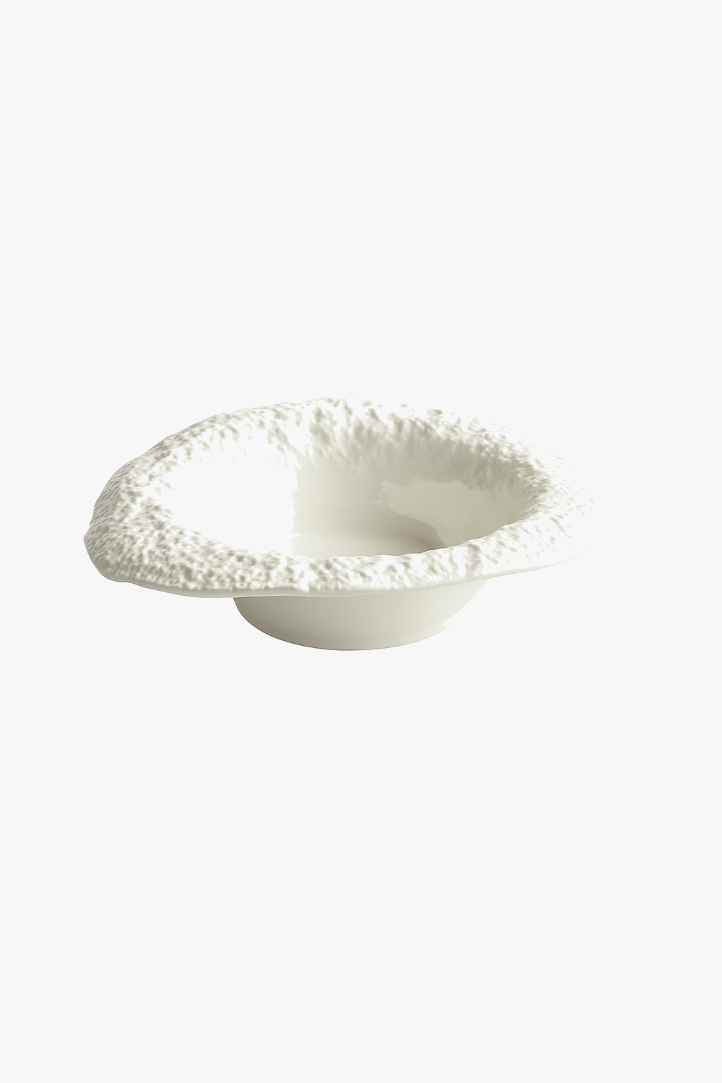 Assiette bol céramique texture roche style chapeau champignon