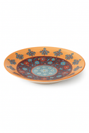 Assiette céramique bohême plate style western cuisine