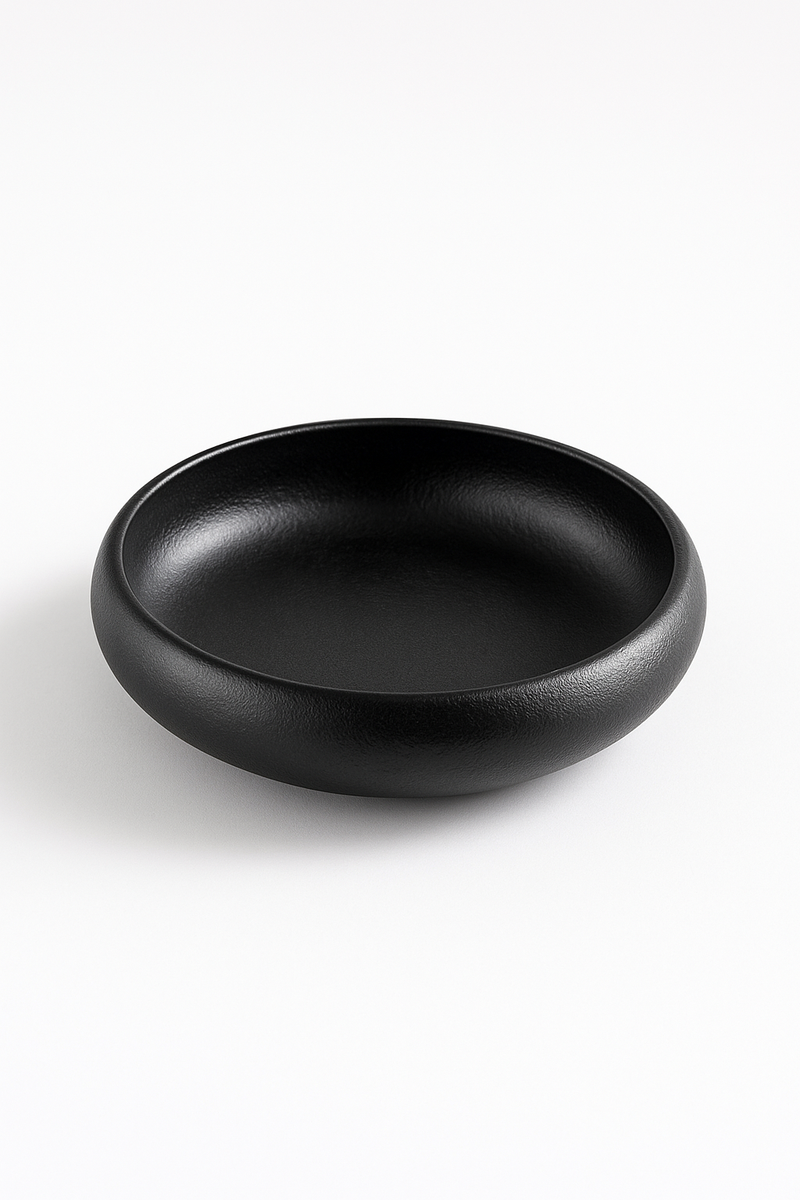 Assiette ceramique emaillee style coreen 15 cm