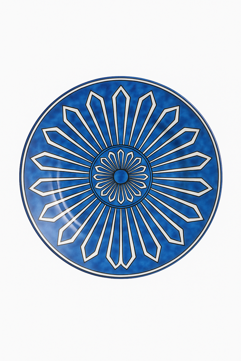 Assiette ceramique style europeen blue seal dim sum