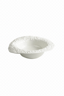 Assiette céramique texture roche bol chapeau design