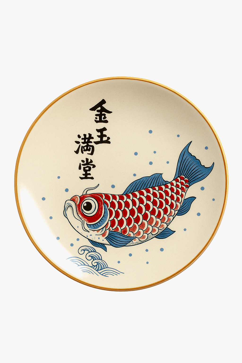 Chinese arowana teapot retro style porcelain 150ml
