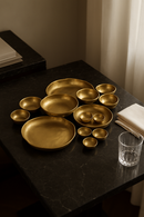 Assiette decorative 9 compartiments plateau aperitif metal