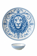 Assiette decorative ceramique motif lion deco murale