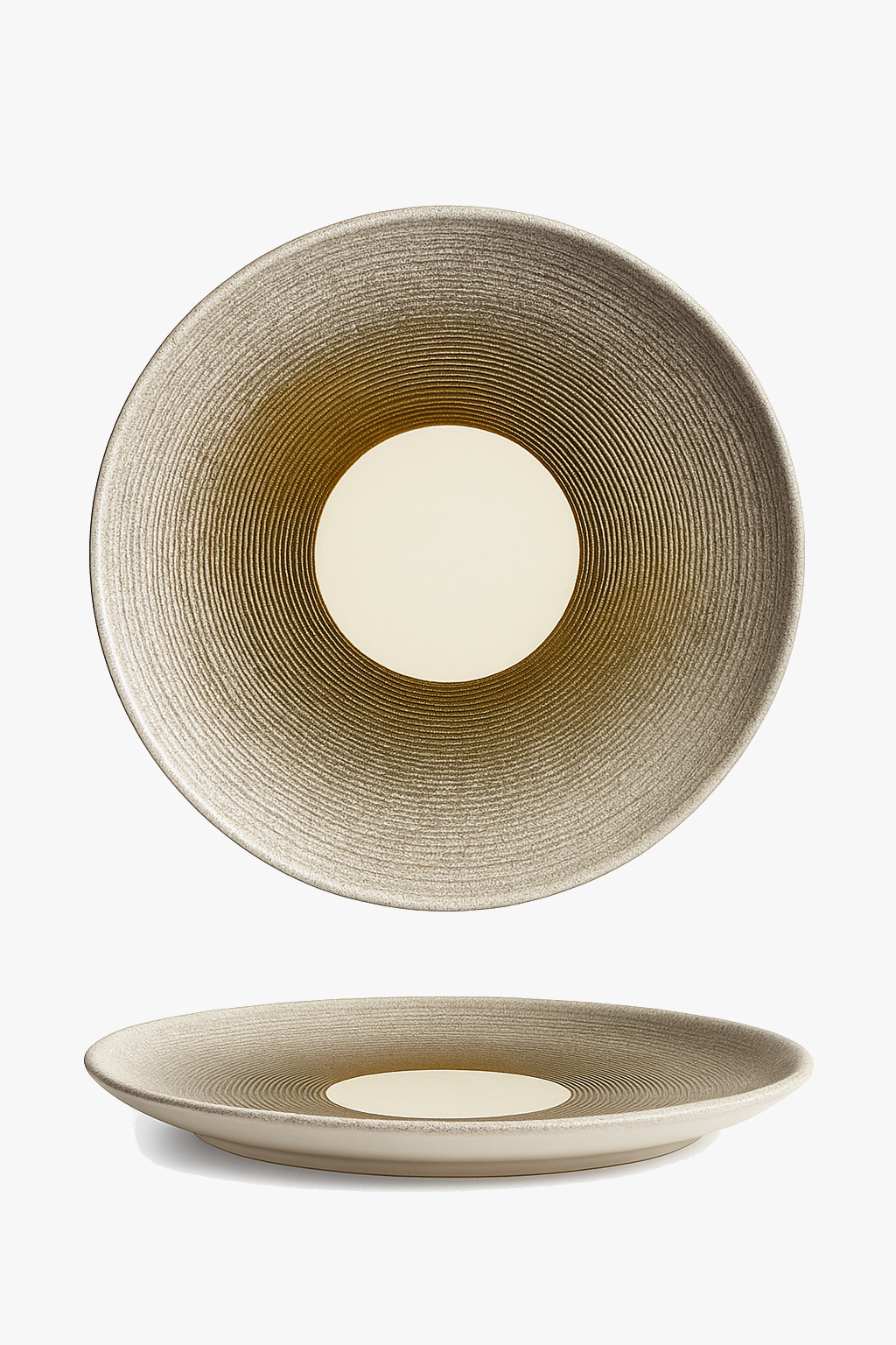 Nordic style ceramic steak plate for restaurant and home