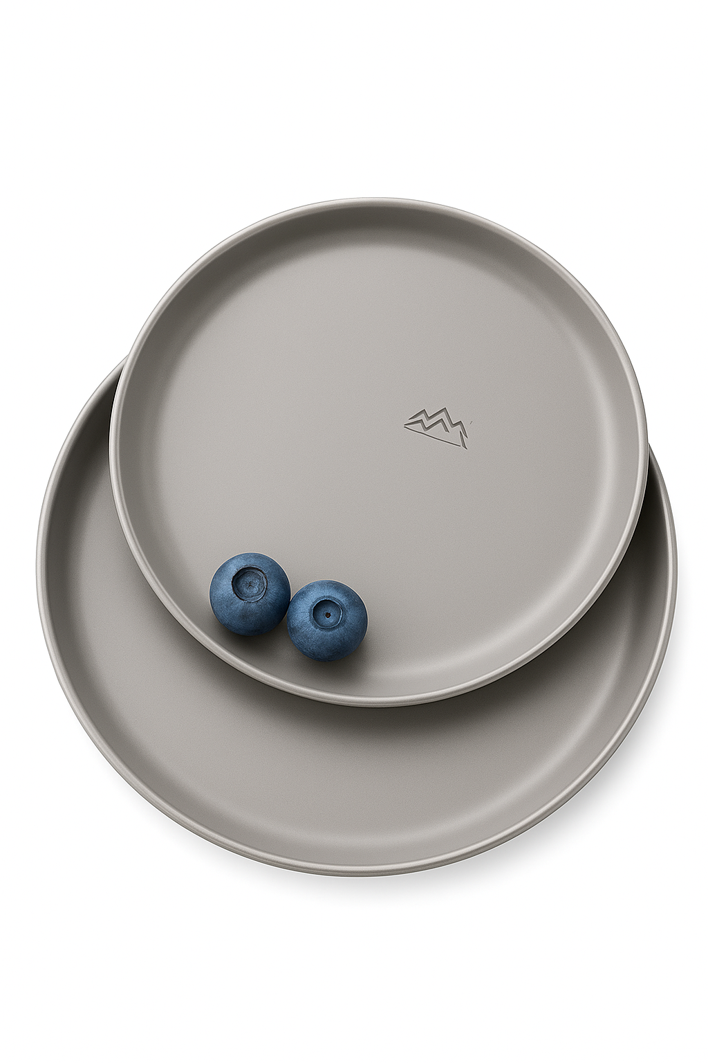 Assiette titane légère camping randonnée 14 17 20cm - vue 2 sur 2