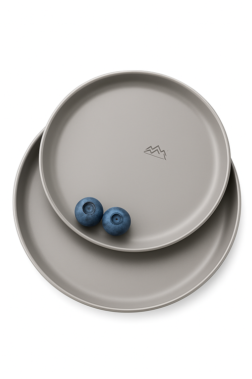 Assiette titane légère camping randonnée 14 17 20cm - vue 2 sur 2