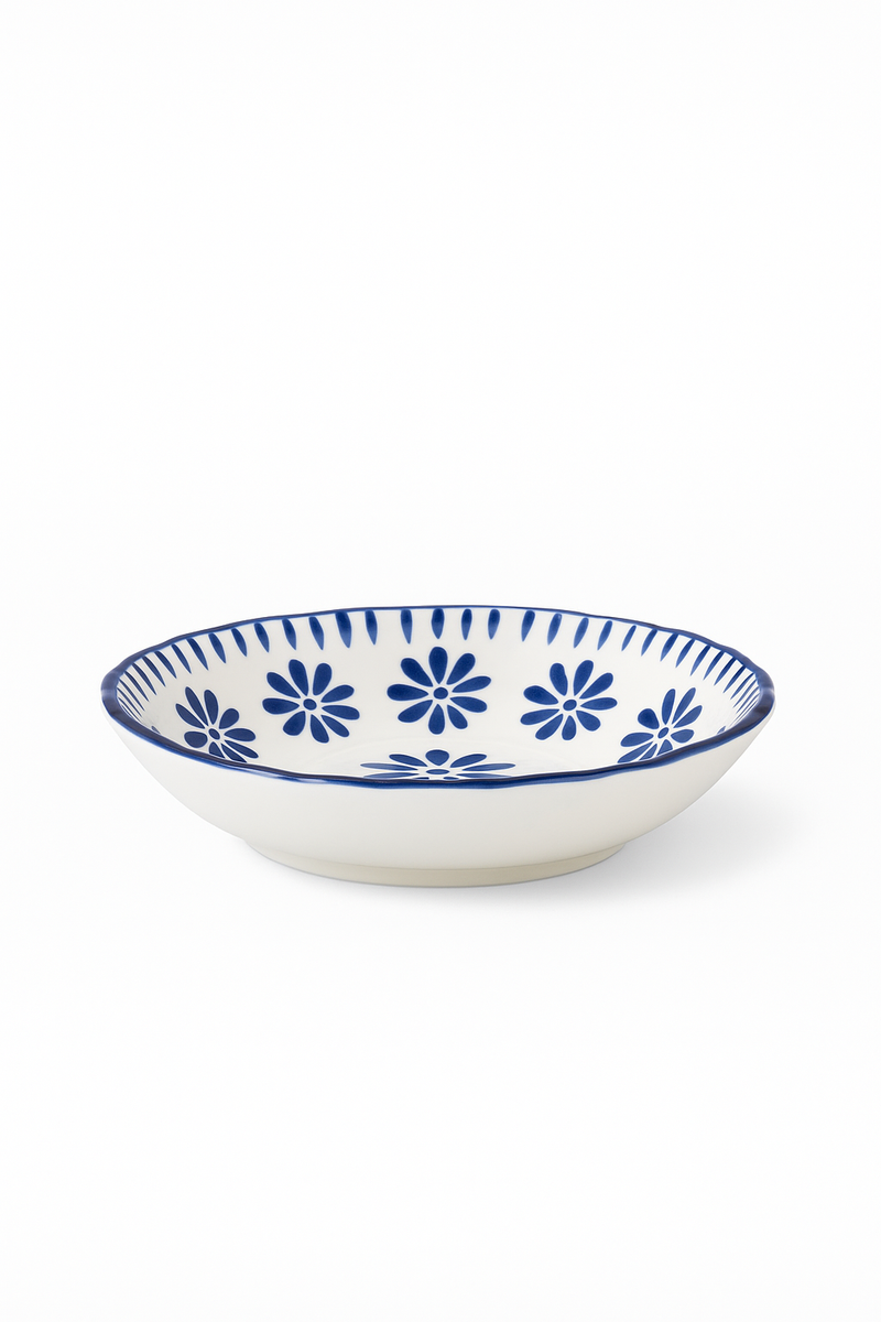 Assiettes à poisson en porcelaine style chinois floral