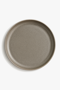 Assiettes acier inoxydable style industriel retro plateaux cafe