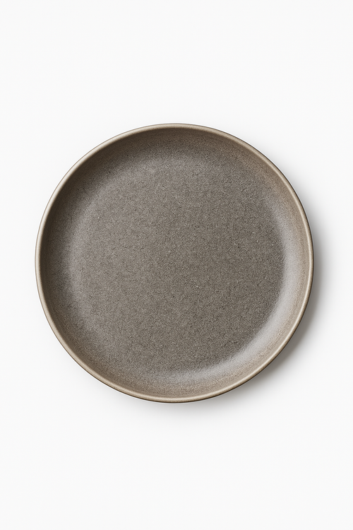 Assiettes inox style industriel retro plateaux cuisine