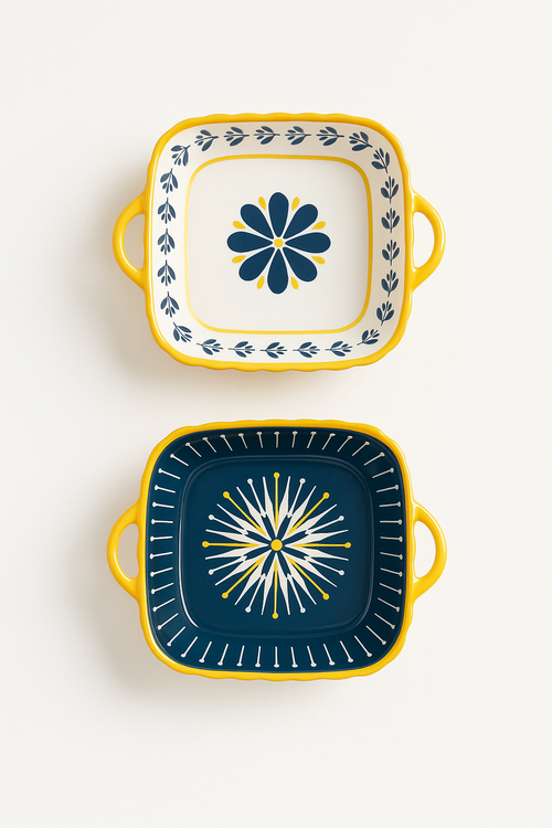 Assiettes japonaises en céramique relief 20 cm