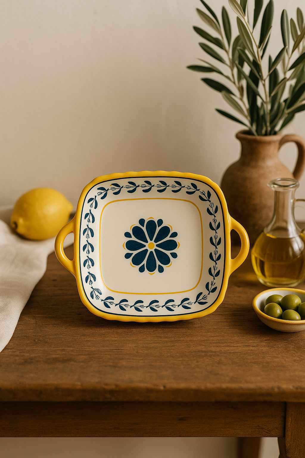 Assiettes japonaises en céramique relief 20 cm - vue 3 sur 3