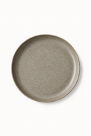 Assiettes plates acier inoxydable style industriel vintage