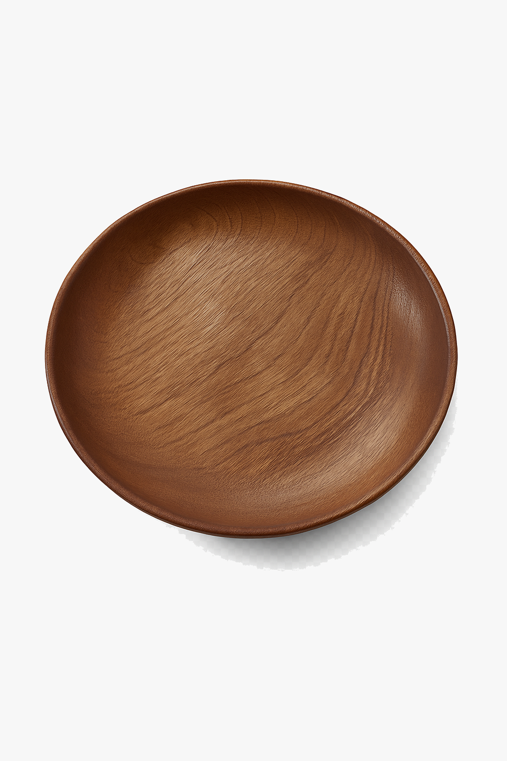 Handmade rustic wooden dinner plates