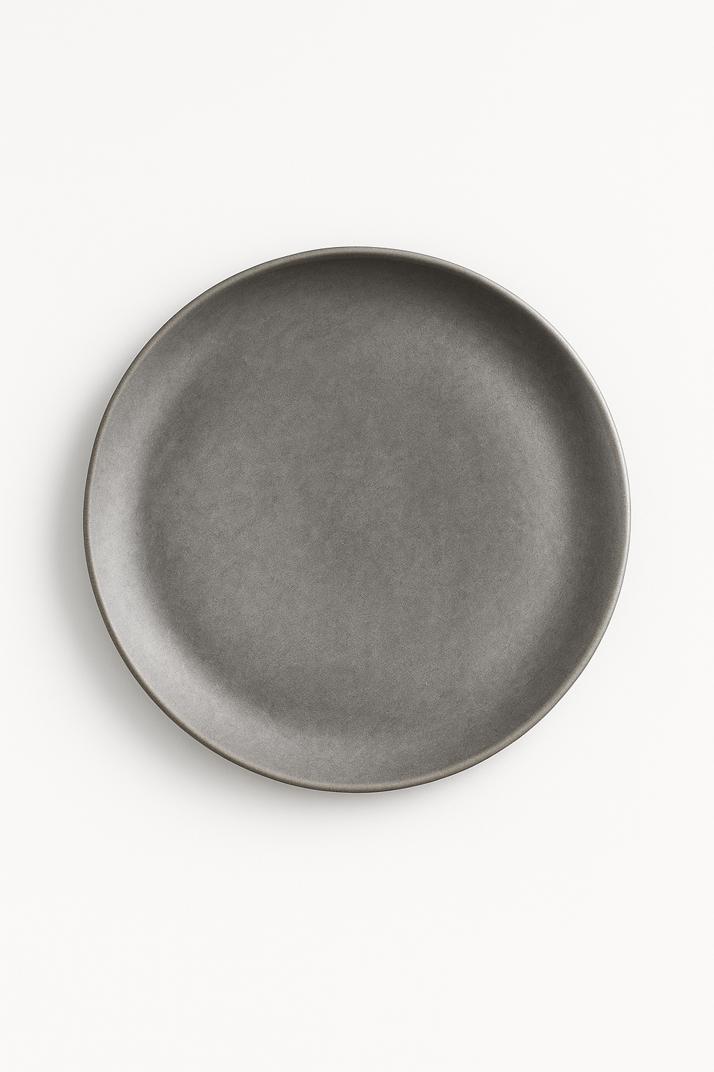 Assiettes plates nordiques vintage en acier inoxydable - vue 2 sur 3