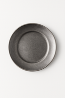 assiettes plates vintage nordique acier inox pour repas